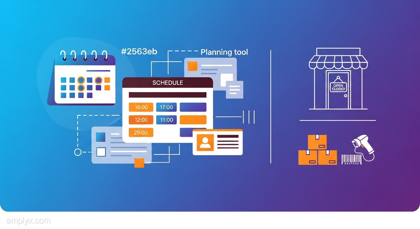 Torns en retail: obertura, tancament i gestió de pics